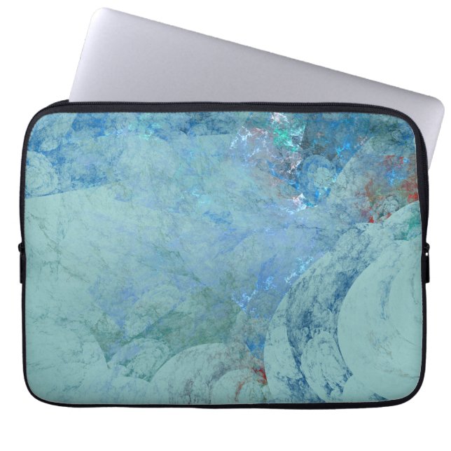 Housse Pour Ordinateur Portable Coque Abstrait Opal Bleu pour RAZR (Devant)