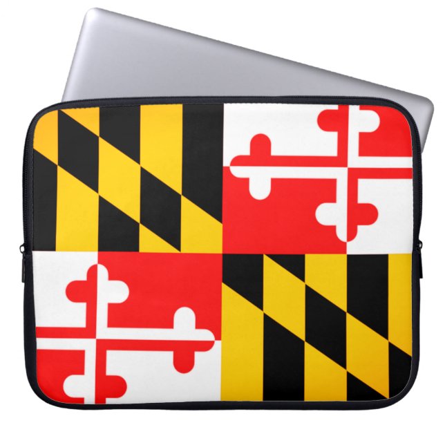 Housse Pour Ordinateur Portable Coque de l'indicateur de l'état du Maryland (Devant)
