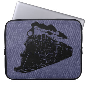Housse Pour Ordinateur Portable Coque de train Vintage couleur personnalisée