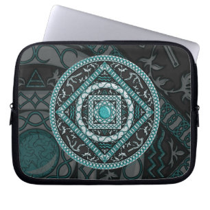 Housse Pour Ordinateur Portable Coque d'ordinateur portable Aquarius Mandala