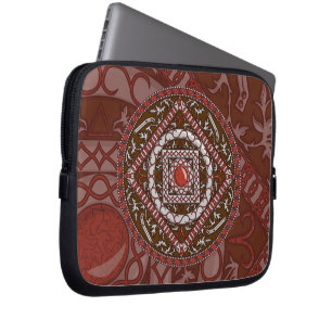 Housse Pour Ordinateur Portable Coque d'ordinateur portable Aries Mandala