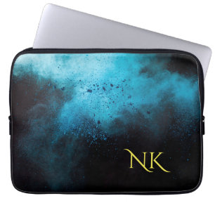Housse Pour Ordinateur Portable coque d'ordinateur portable bleu et sombre