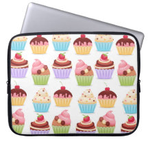 Coque d'ordinateur portable Cupcake