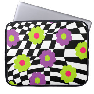 Housse Pour Ordinateur Portable Coque d'ordinateur portable de style rétro avec Ch