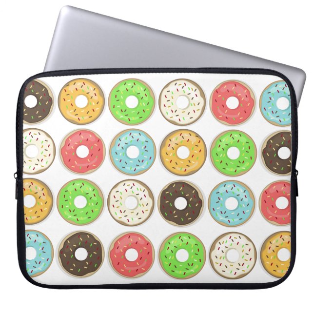Housse Pour Ordinateur Portable Coque d'ordinateur portable Doughnut (Devant)