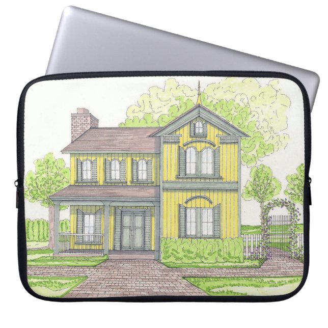 Housse Pour Ordinateur Portable Coque d'ordinateur portable FarmHouse (Devant)