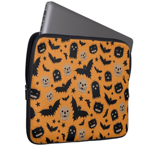 Housse Pour Ordinateur Portable Coque d'ordinateur portable Halloween (Devant droit)