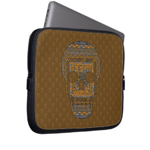 Housse Pour Ordinateur Portable Coque d'ordinateur portable Halloween Skull