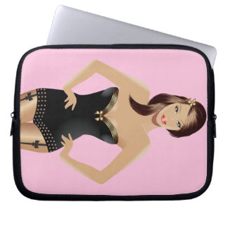 Housse Pour Ordinateur Portable Coque d'ordinateur portable pour fille rose