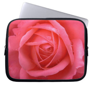 Housse Pour Ordinateur Portable Coque Tablet Rose romantique à manches rose pour o