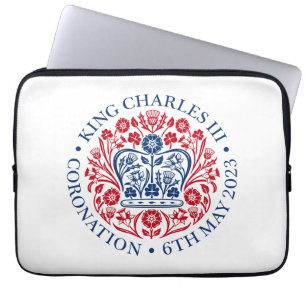 Housse Pour Ordinateur Portable Coronation du roi Charles III