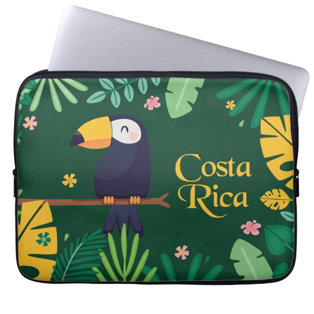 Housse Pour Ordinateur Portable Costa Rica Toucan (Devant)