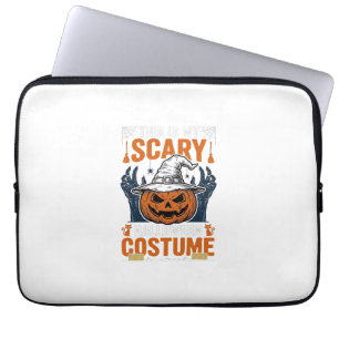 Housse Pour Ordinateur Portable Costume Halloween Épouvantable Chapeau de Sorcière