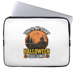 Housse Pour Ordinateur Portable Costume Halloween Épouvantable Vintage