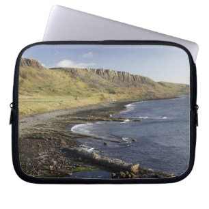 Housse Pour Ordinateur Portable Côte à Duntulm, île de Skye, Écosse, Royaume-Uni