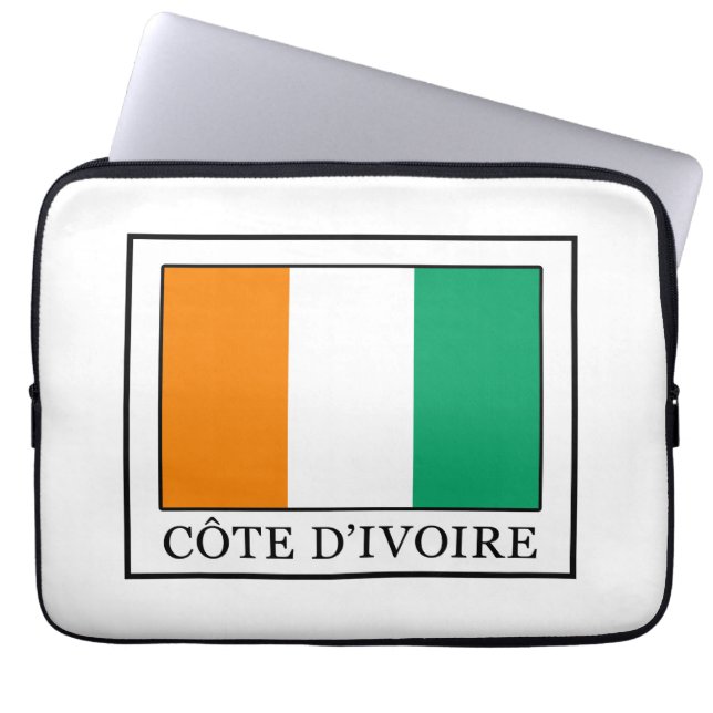 Housse Pour Ordinateur Portable Côte d'Ivoire (Devant)