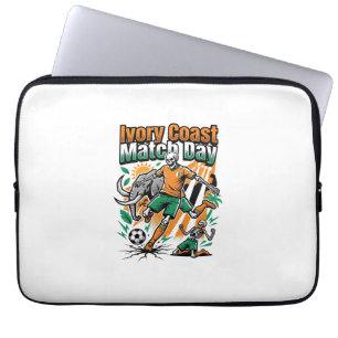 Housse Pour Ordinateur Portable Côte d'Ivoire Match Day Skeleton Striker Nations C