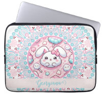 Coton Personnalisé Candy Kawaii Bunny Dot Mandala