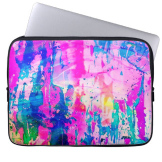 Housse Pour Ordinateur Portable cotton candy abstract modern dream