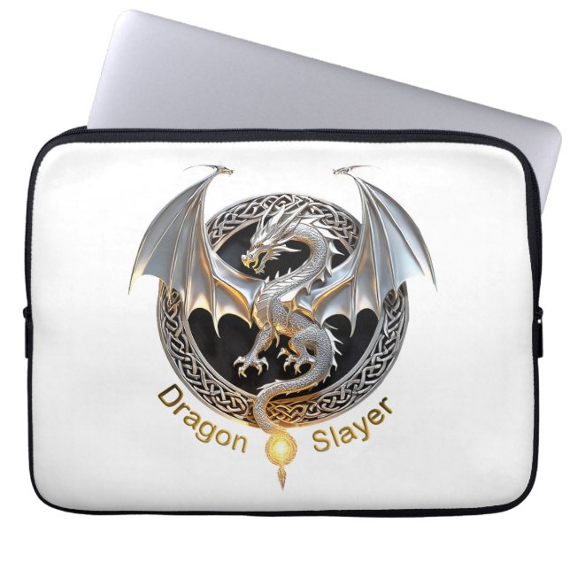 Housse Pour Ordinateur Portable Couche de dragon (Devant)