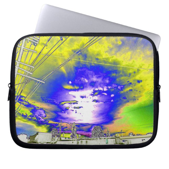 Housse Pour Ordinateur Portable Coucher du soleil (Devant)