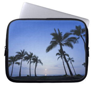 Housse Pour Ordinateur Portable Coucher du soleil sur la baie de Kahaluu dans