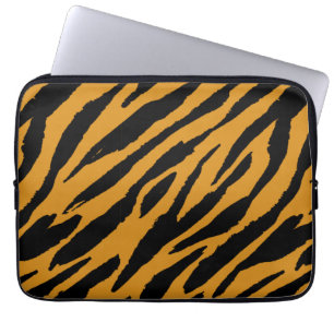 Housse Pour Ordinateur Portable Couleur de tigre Motif Animaux Amoureux