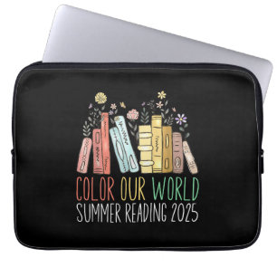 Housse Pour Ordinateur Portable Couleur Notre Monde Lecture Été 2025