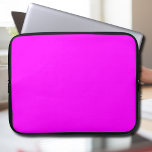Housse Pour Ordinateur Portable Couleur solide Fuchsia | Classic Elegant<br><div class="desc">Couleur solide Fuchsia | Classique | Élégant | tendance | Style | Cadeau</div>