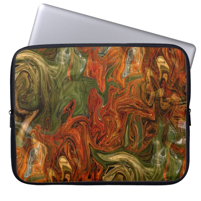 Housse Pour Ordinateur Portable Couleurs d'automne... (Devant)