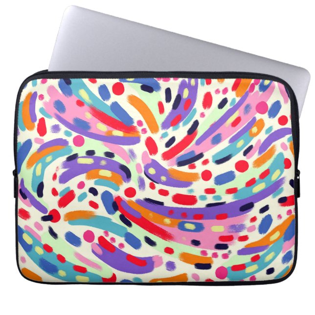 Housse Pour Ordinateur Portable Couleurs Viva ! (Devant)