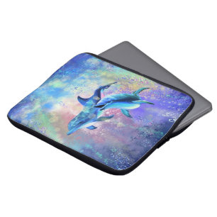 Housse Pour Ordinateur Portable Couple dauphin - Beau
