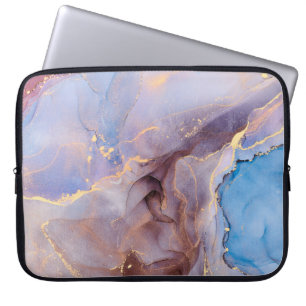 Housse Pour Ordinateur Portable Courants de teintes translucides, sertissant swi m