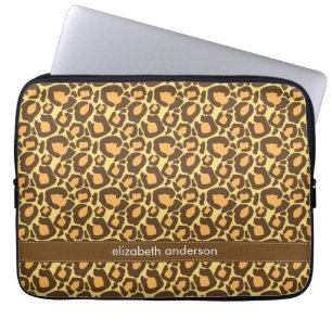 Housse Pour Ordinateur Portable Coutume de motif de léopard