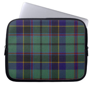 Housse Pour Ordinateur Portable Couverture bleue et noire d'ordinateur portable de