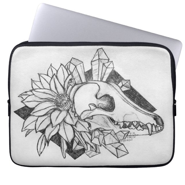 Housse Pour Ordinateur Portable Coyote de cristal  (Devant)