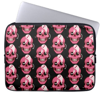 Housse Pour Ordinateur Portable Crâne Cute Goth Motif Halloween