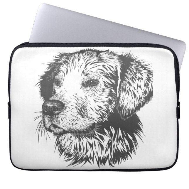 Housse Pour Ordinateur Portable Create Your Own Pet Dog Customized (Devant)