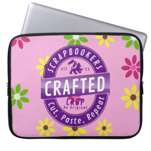 Housse Pour Ordinateur Portable Créateurs d'albums souvenirs – Couper, Coller et R