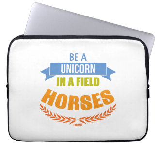 Housse Pour Ordinateur Portable Créatures mythiques de licorne de cheval Licorne d