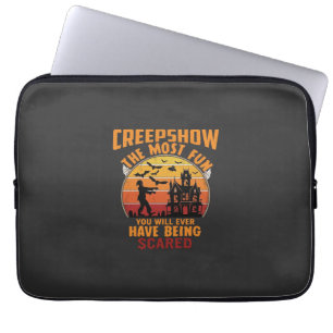Housse Pour Ordinateur Portable Creepshow Halloween Zombie Maison Hantée Coucher d