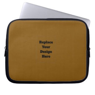 Housse Pour Ordinateur Portable Créez Votre Propre Brun