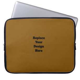 Housse Pour Ordinateur Portable Créez Votre Propre Brun