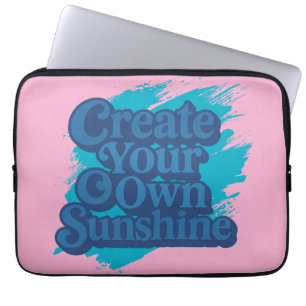 Housse Pour Ordinateur Portable Créez Votre Propre Soleil Rétro fabuleux