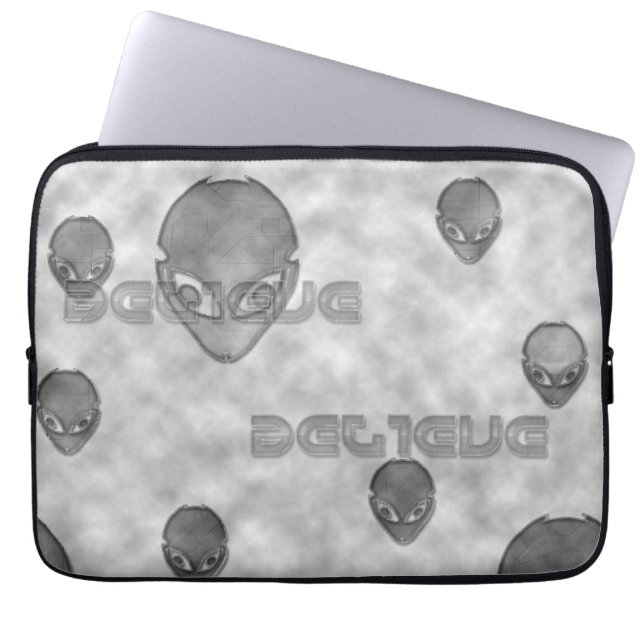 Housse Pour Ordinateur Portable Croire Alien (Devant)