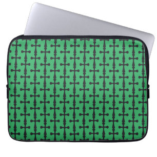 Housse Pour Ordinateur Portable Croix minimaliste moderne Art chrétien contemporai
