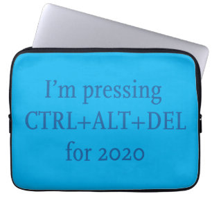 HOUSSE POUR ORDINATEUR PORTABLE CTRL + ALT + DEL 2020