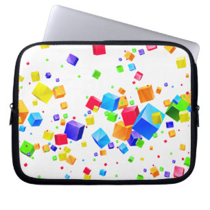 Housse Pour Ordinateur Portable Cubes colorés 1