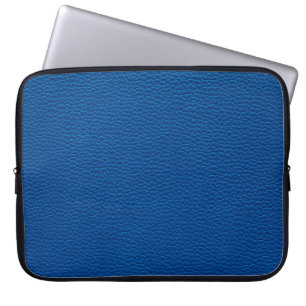 Housse Pour Ordinateur Portable cuir bleu texture fond cuir, bleu, texour