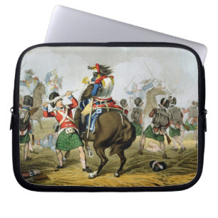 Housse Pour Ordinateur Portable Cuirassiers français à la bataille de waterloo,